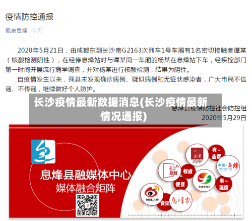 长沙疫情最新数据消息(长沙疫情最新情况通报)-第3张图片